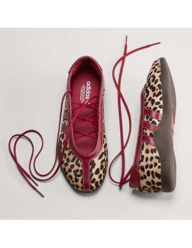 adidas Taekwondo Mei Ballet Leopard Print Team Victory Red Women's KJ0647 MBS