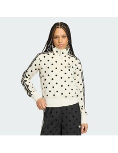 Adidas Satin Polka Dots TT Track Top 'Off White' KV1165 MBS