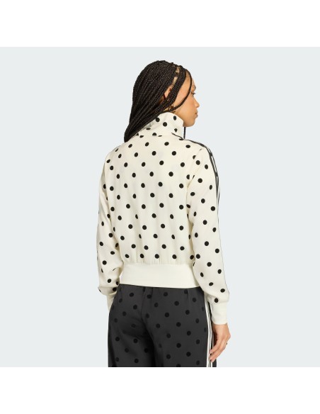 Adidas Satin Polka Dots TT Track Top 'Off White' KV1165 MBS