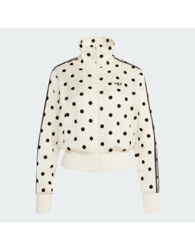 Adidas Satin Polka Dots TT Track Top 'Off White' KV1165 MBS