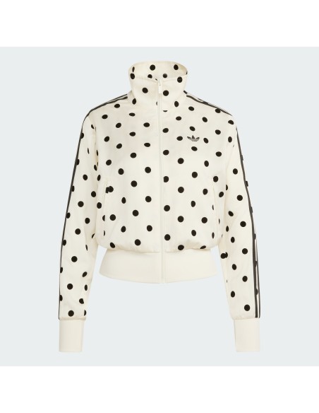 Adidas Satin Polka Dots TT Track Top 'Off White' KV1165 MBS