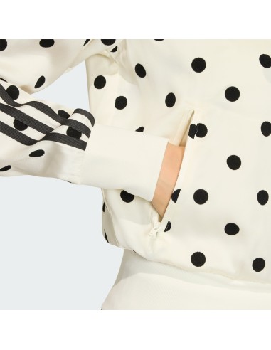Adidas Satin Polka Dots TT Track Top 'Off White' KV1165 MBS