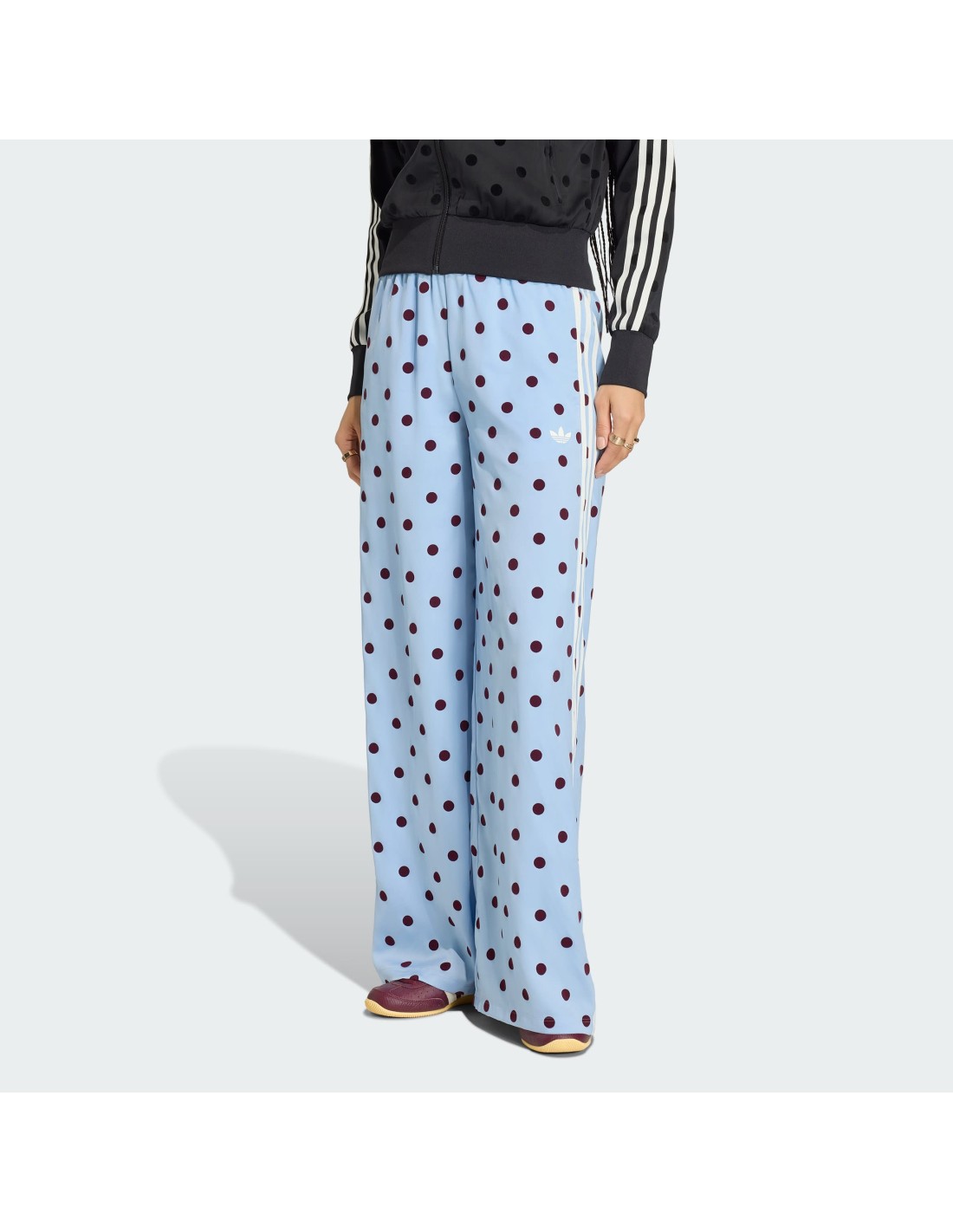adidas Satin Polka Dot Pants Clear Sky KV1170 MBS
