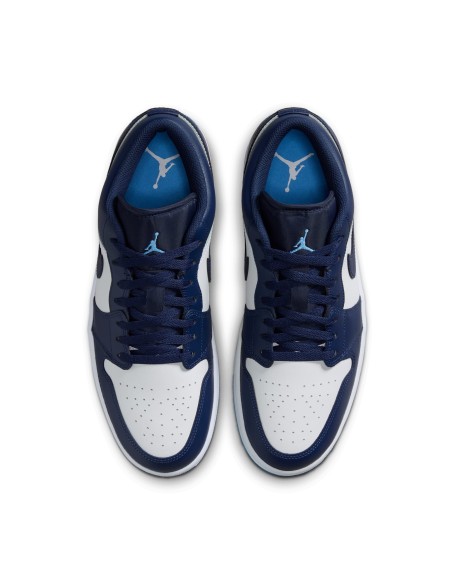 Jordan 1 Low Midnight Navy University Blue 553558404 MBS