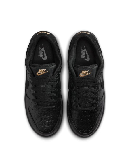 Nike Dunk Low Crocodile Black Women's HV4388001 MBS