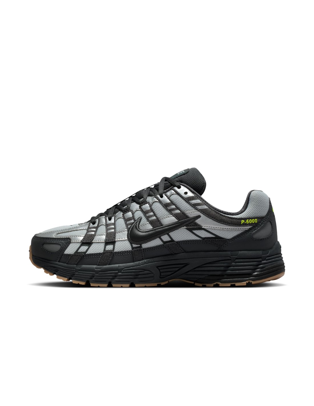 Nike P6000 Grey Fog Volt Black IQ0577025 MBS