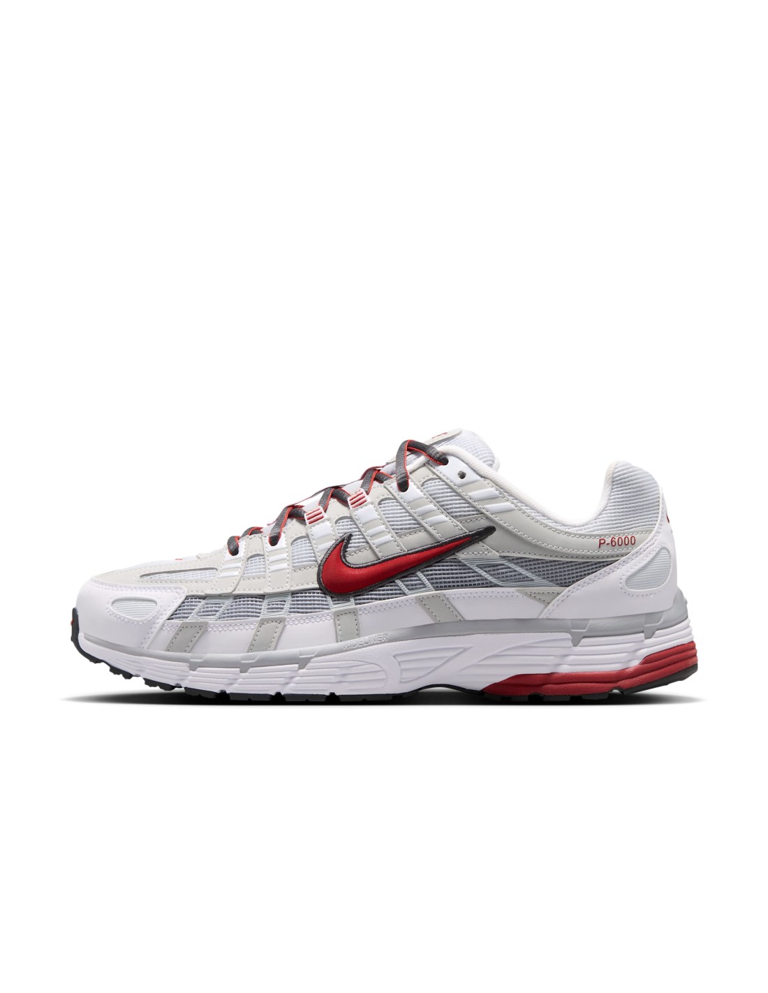 Nike P6000 White Platinum Red IR5279100 MBS