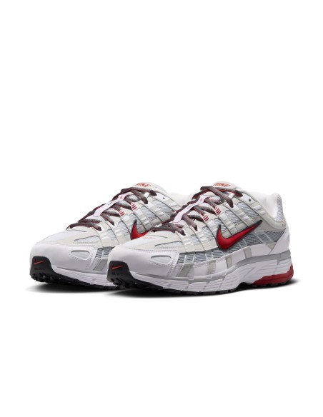 Nike P6000 White Platinum Red IR5279100 MBS