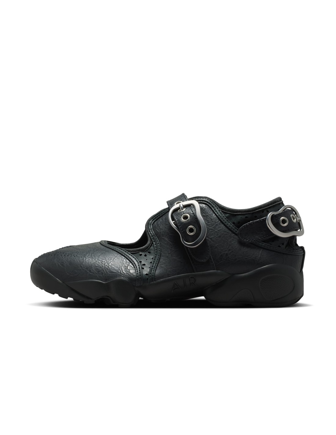 Nike Air Rift Leather Anthracite Metallic Silver Women's IR5863060 MBS