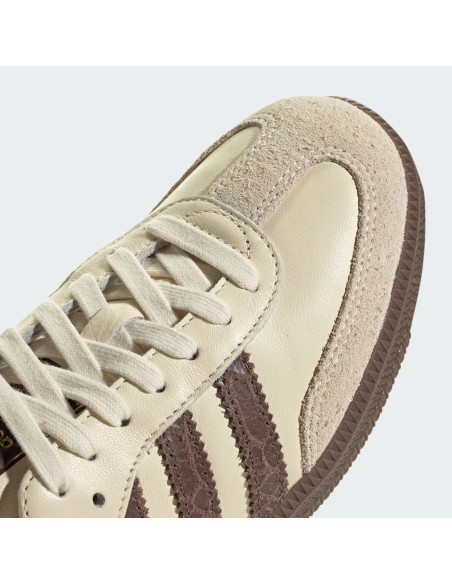 adidas Samba OG Cream Earth Strata Maroon Women's IH3980 MBS