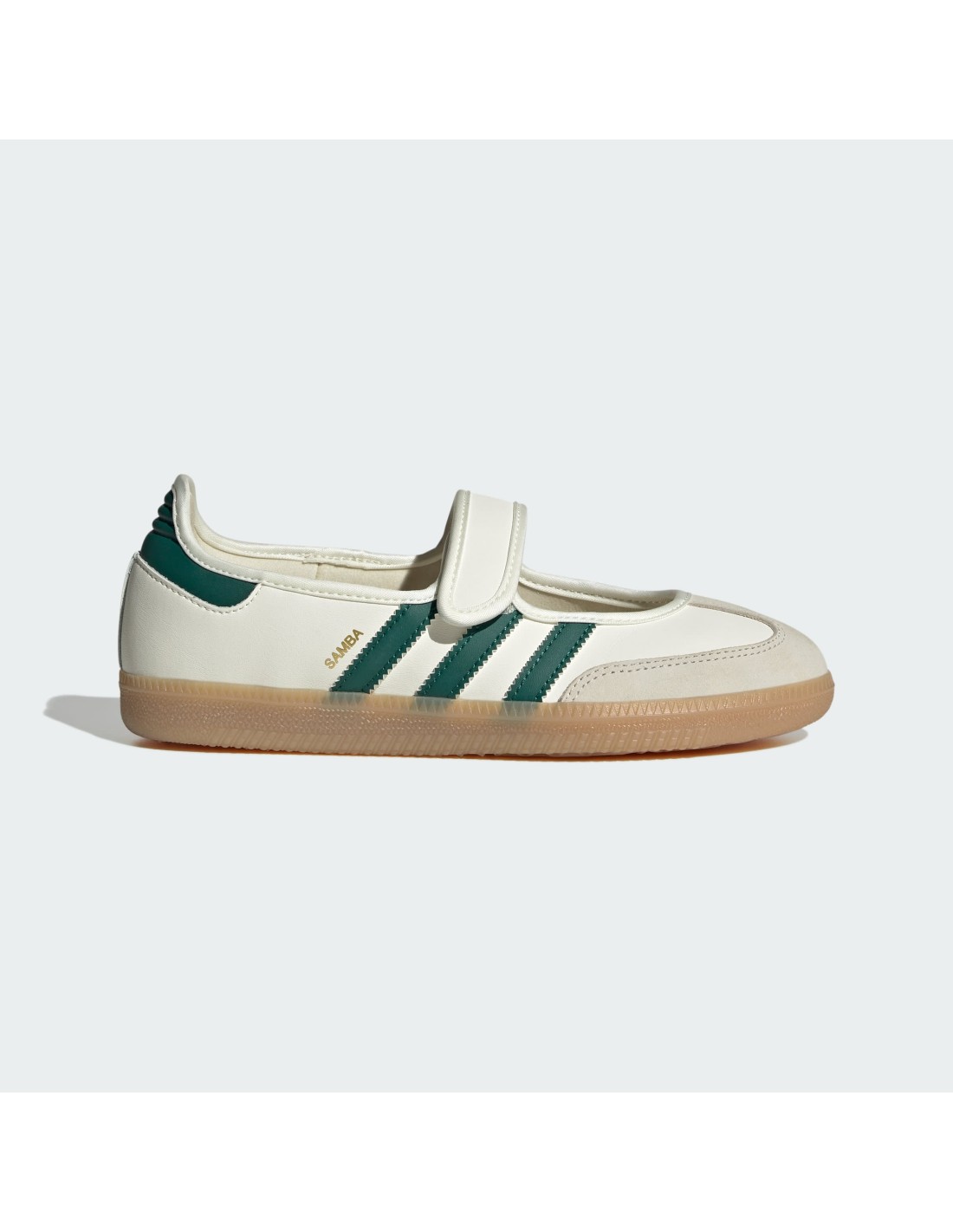 Adidas Samba Jane Off White Collegiate Green Women's IH6485 MBS