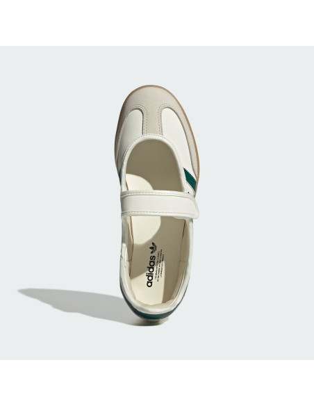 Adidas Samba Jane Off White Collegiate Green Women's IH6485 MBS