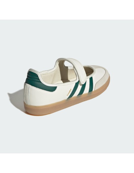 Adidas Samba Jane Off White Collegiate Green Women's IH6485 MBS