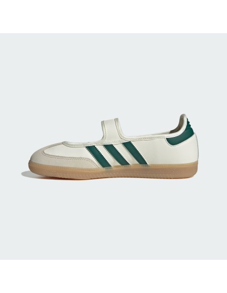 Adidas Samba Jane Off White Collegiate Green Women's IH6485 MBS
