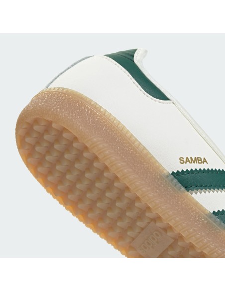 Adidas Samba Jane Off White Collegiate Green Women's IH6485 MBS
