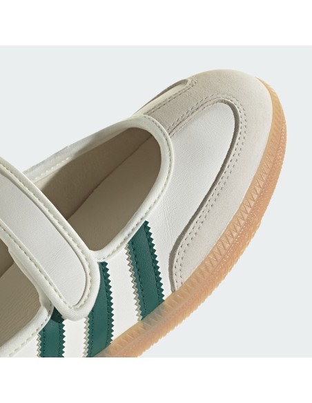 Adidas Samba Jane Off White Collegiate Green Women's IH6485 MBS