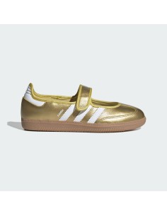 adidas Samba Jane Gold Metallic White Women's IH6599 MBS