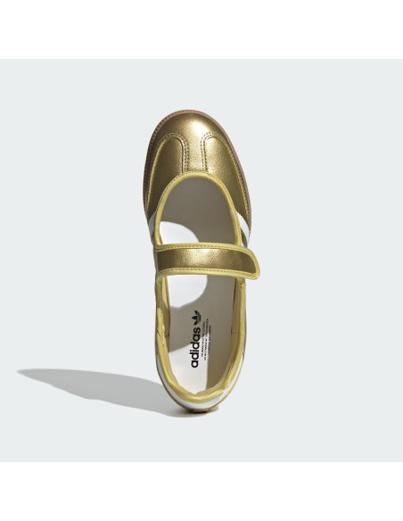 adidas Samba Jane Gold Metallic White Women's IH6599 MBS