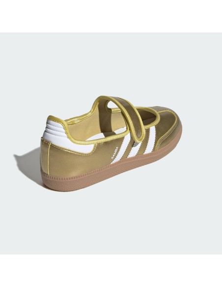 adidas Samba Jane Gold Metallic White Women's IH6599 MBS
