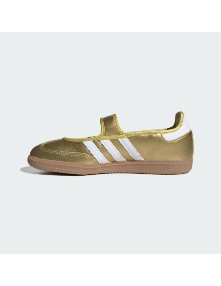 adidas Samba Jane Gold Metallic White Women's IH6599 MBS