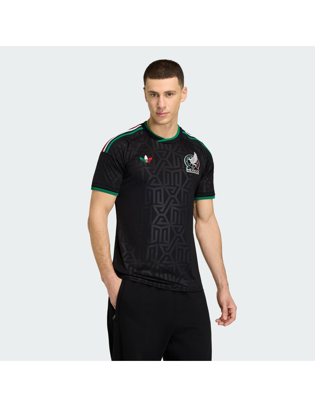 adidas Mexico 26 Third Jersey Black JL8545 MBS