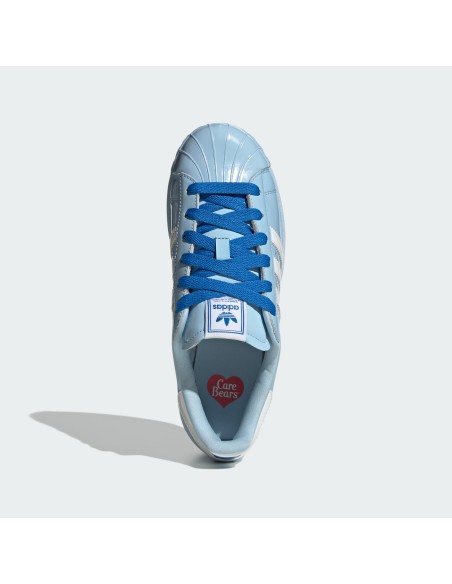 adidas x Care Bears Originals Superstar II Clear Sky Cloud White Women's KK4865 MBS