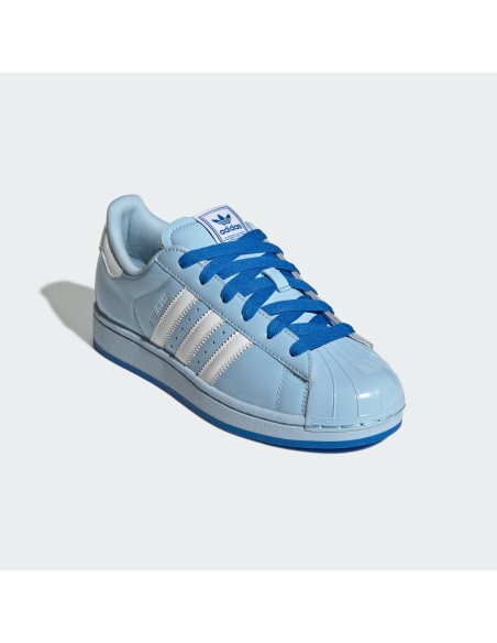 adidas x Care Bears Originals Superstar II Clear Sky Cloud White Women's KK4865 MBS