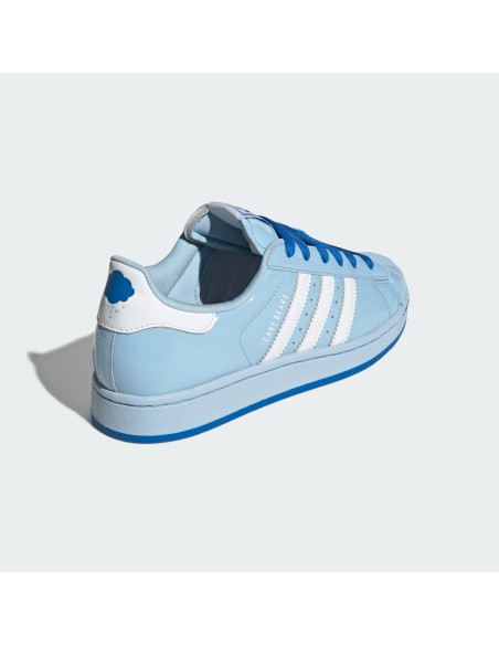 adidas x Care Bears Originals Superstar II Clear Sky Cloud White Women's KK4865 MBS
