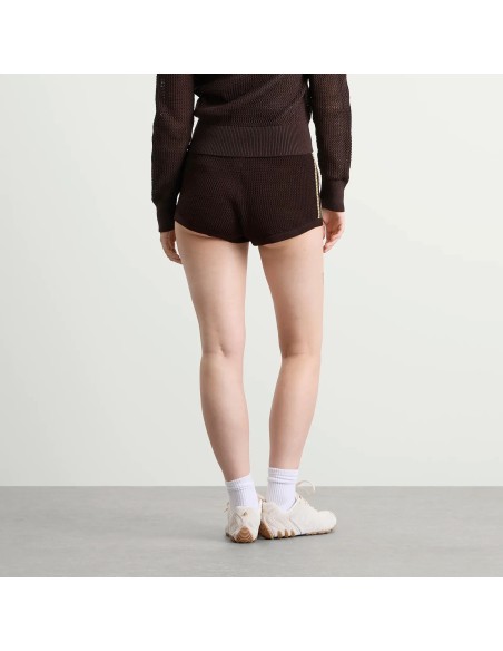 Adidas Crochet Shorts Aurora Coffee Magic Beige KQ6653 MBS