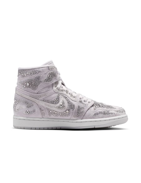 Jordan 1 Retro High OG Swarovski Vast Grey Women's HF6248002 MBS
