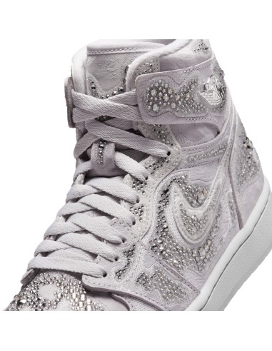 Jordan 1 Retro High OG Swarovski Vast Grey Women's HF6248002 MBS