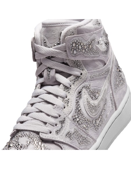 Jordan 1 Retro High OG Swarovski Vast Grey Women's HF6248002 MBS