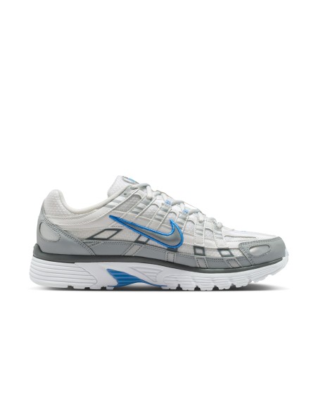 Nike P6000 White Metallic Silver Blue IR1477121 MBS