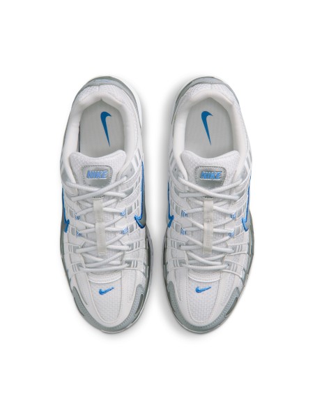 Nike P6000 White Metallic Silver Blue IR1477121 MBS
