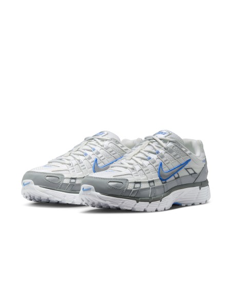 Nike P6000 White Metallic Silver Blue IR1477121 MBS