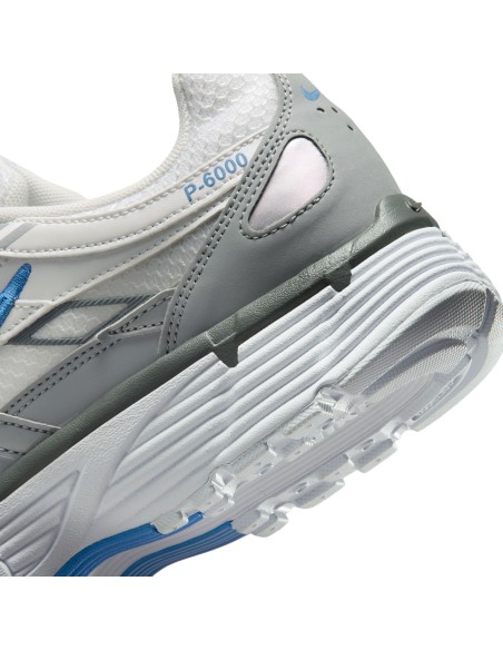 Nike P6000 White Metallic Silver Blue IR1477121 MBS