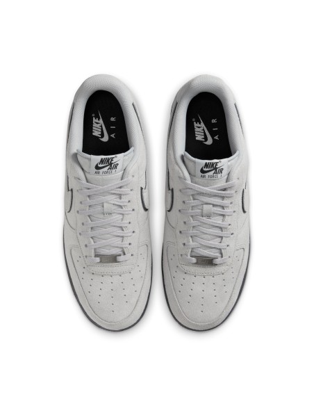 Nike Air Force 1 Low '07 LV8 Light Smoke Grey Suede Black HQ1966001 MBS