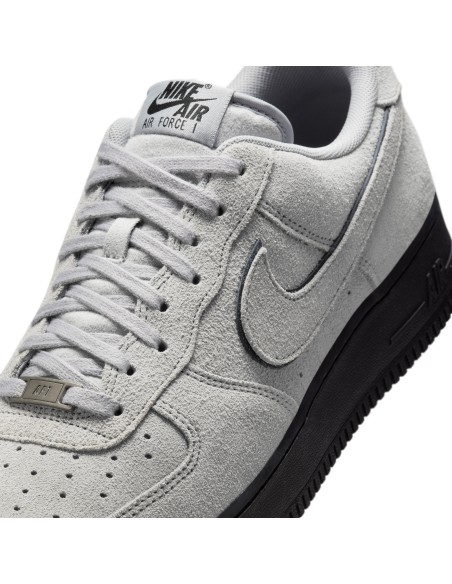 Nike Air Force 1 Low '07 LV8 Light Smoke Grey Suede Black HQ1966001 MBS
