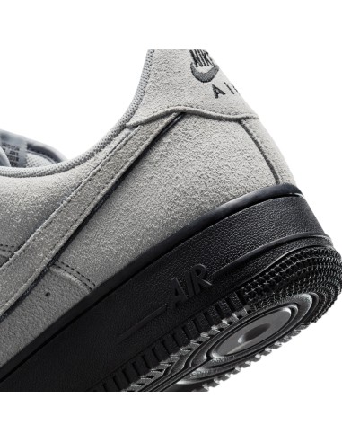 Nike Air Force 1 Low '07 LV8 Light Smoke Grey Suede Black HQ1966001 MBS