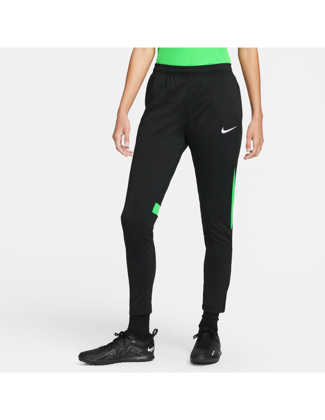 Nike Nike Dri-Fit Academy Pro Training Παντελόνι Γυναικείας Φόρμας με Λάστιχο Black/Green DH9273-010