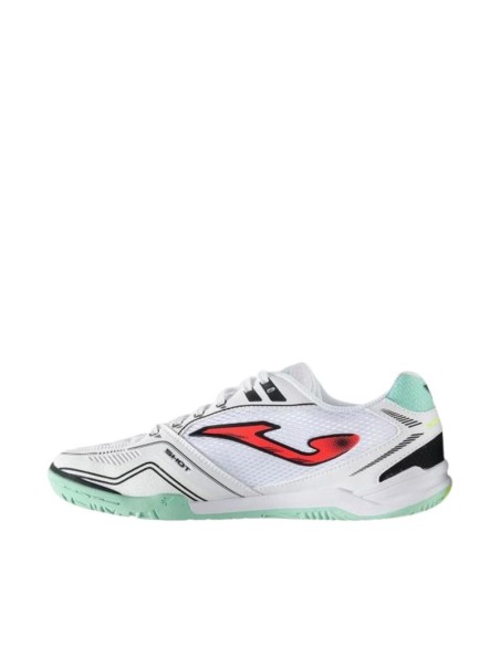 Joma Dribling Indoor 2632 white and turquoise DRIS2632IN football boots
