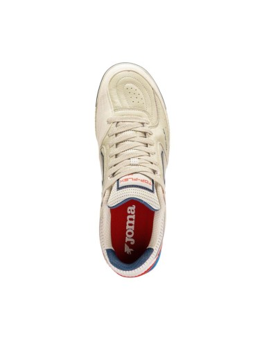Joma Top Flex Indoor 2625 beige football boots TOPS2625IN