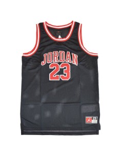 Air Jordan Junior Michael Jordan 23 Kids Basketball Jersey Black 95A773023