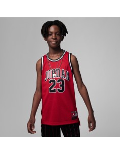 Air Jordan Junior Michael Jordan 23 Red Kids' Basketball Jersey 95A773R78