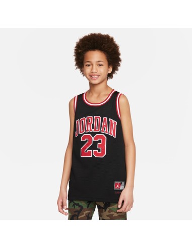 Air Jordan Junior Michael Jordan 23 Kids Basketball Jersey Black 95A773023