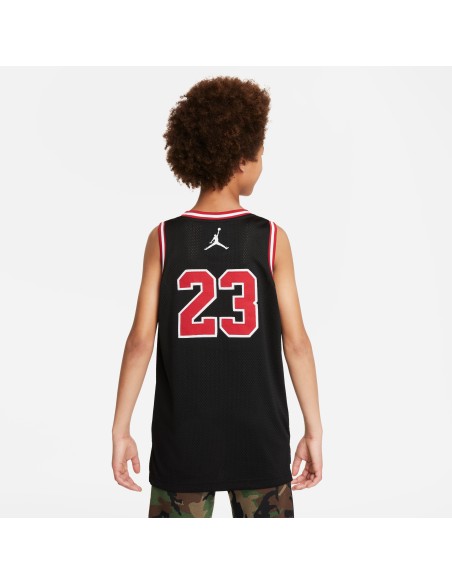 Air Jordan Junior Michael Jordan 23 Kids Basketball Jersey Black 95A773023
