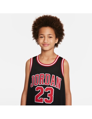 Air Jordan Junior Michael Jordan 23 Kids Basketball Jersey Black 95A773023