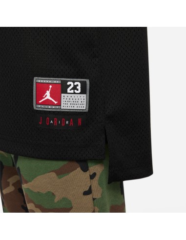 Air Jordan Junior Michael Jordan 23 Kids Basketball Jersey Black 95A773023