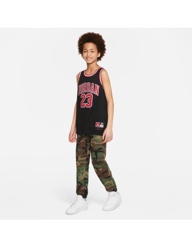 Air Jordan Junior Michael Jordan 23 Kids Basketball Jersey Black 95A773023