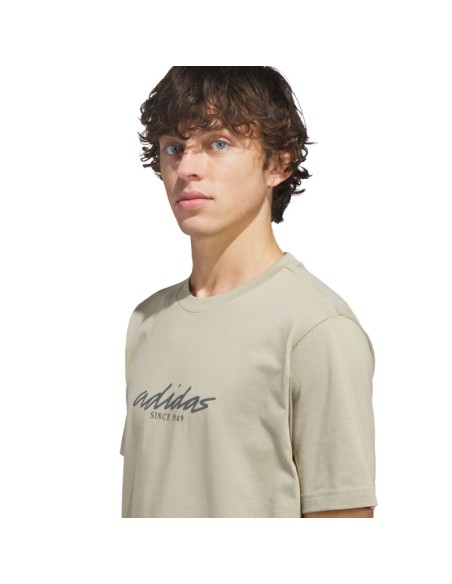 Men's adidas Color Connect Graphic Tshirt beige KE1315